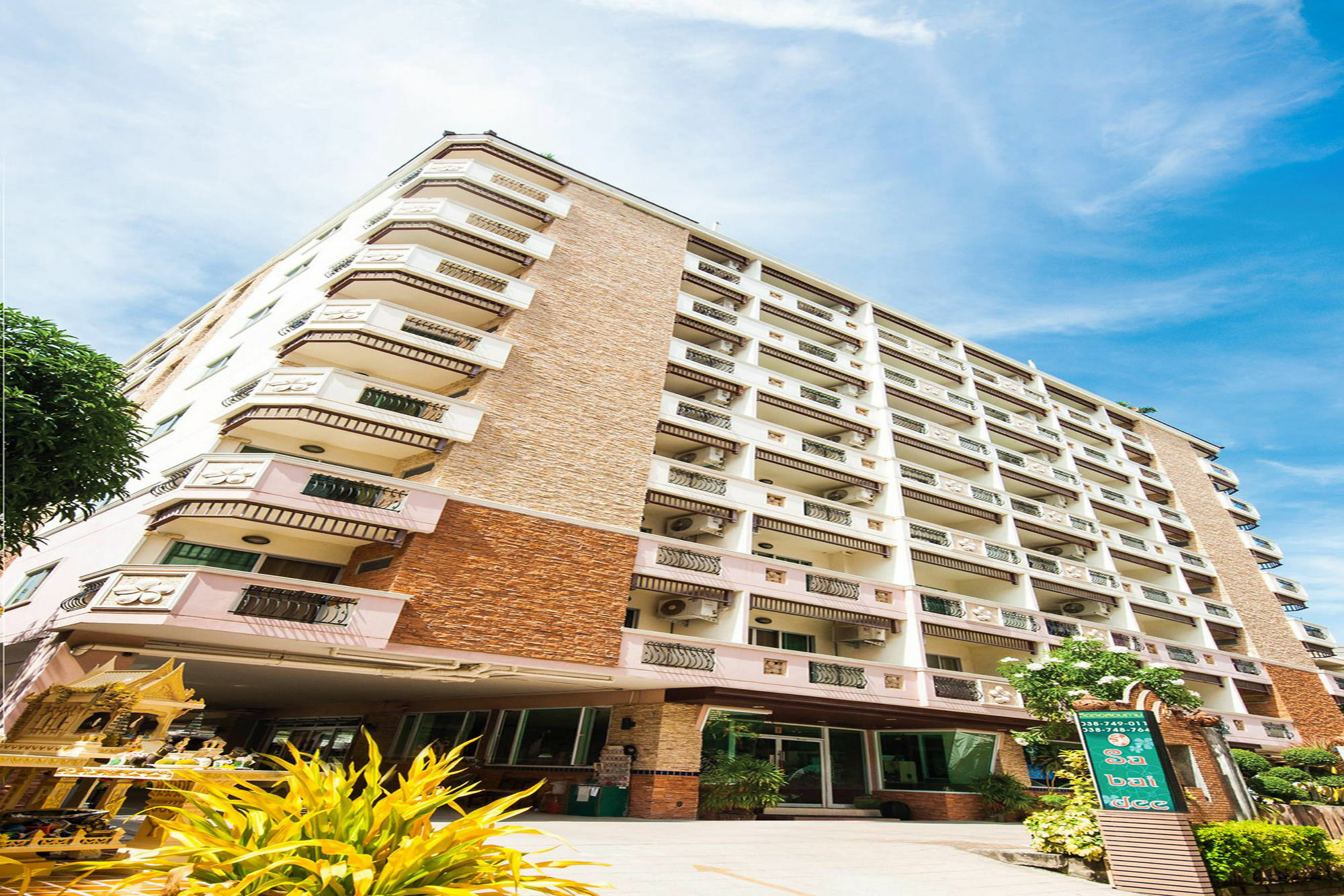 Sa-Bai-Dee Condo Chonburi Exterior foto